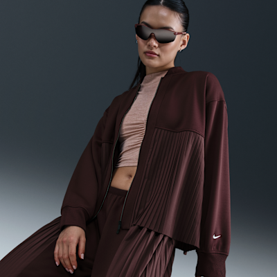 나이키 스포츠웨어 여성 플리츠 재킷