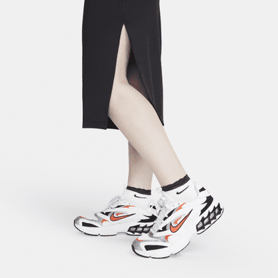 Nike Sportswear Essential aansluitende midi jurk