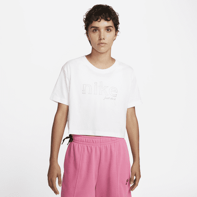 t shirt court nike femme