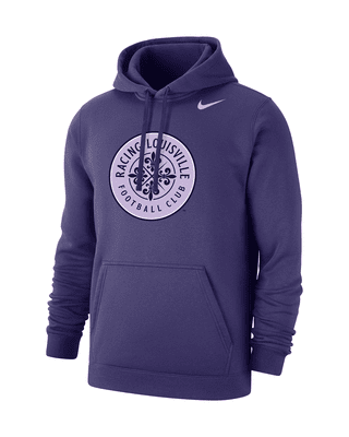 Мужское худи Racing Louisville Club Fleece Nike Soccer Hoodie