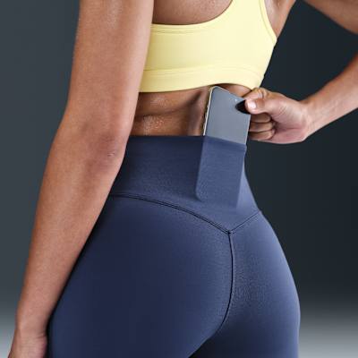 Nike Universa Women's High-Waisted Full-Length Leggings with No Front Seam