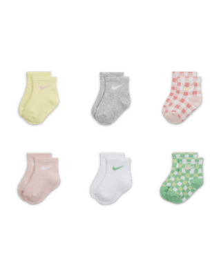 Детские носки Nike Infant Crew Socks (6 Pairs) Baby Crew Socks