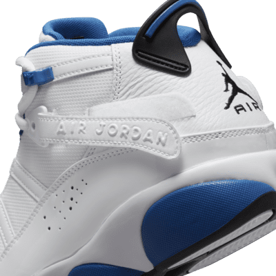 jordan 6 rings white blue