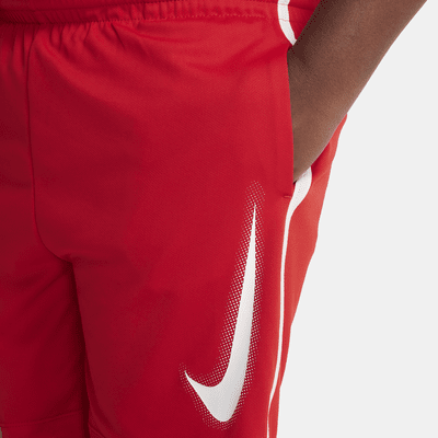 Shorts de entrenamiento con gráfico para niño talla grande Nike Dri-FIT Multi+ (talla amplia)