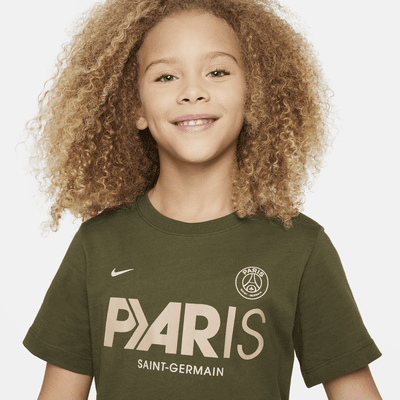 T-shirt de futebol Nike Paris Saint-Germain Mercurial Júnior