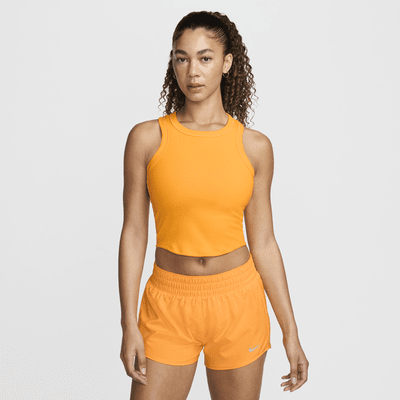 Nike One Fitted Women's Dri-FIT Cropped Tank Top