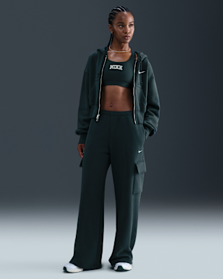 Женские  Nike Sportswear Phoenix Fleece Cargo Sweatpants