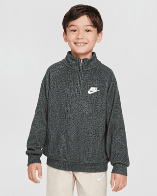 Детские  Nike Sportswear Little Kids' Cable Knit Half-Zip