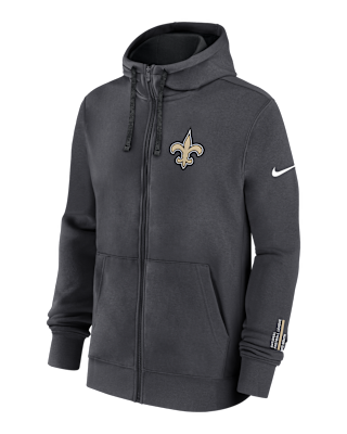 Мужское худи New Orleans Saints Playbook Page Club Nike NFL Full-Zip Hoodie