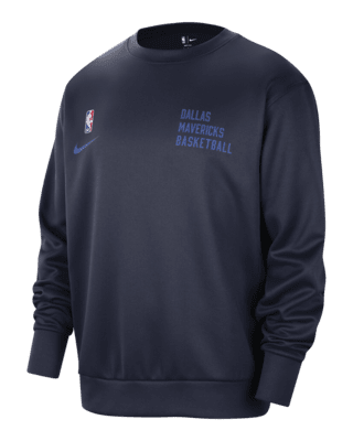 Мужской свитшот Dallas Mavericks Spotlight Nike Dri-FIT NBA Crew-Neck