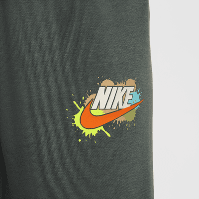 Conjunto de dos piezas de sudadera sin cierre para niños talla pequeña Nike Sportswear "Express Yourself"