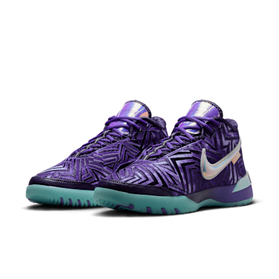 Nike LeBron NXXT Genisus EP IB1272-501: Scarpe Da Basket Viola, Ammortizzazione Air Zoom Per Prestazioni Su Campi Indoor/Outdoor