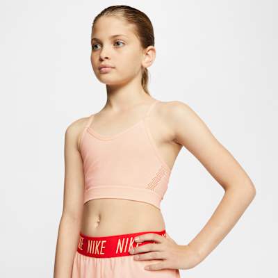 sujetador deportivo niña nike