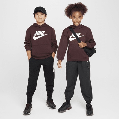 Sudadera con gorro para niños talla grande Nike Sportswear Club Fleece