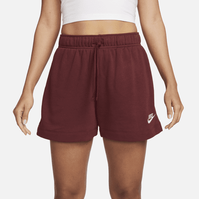 Shorts de tiro medio para mujer Nike Sportswear Club Fleece