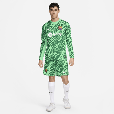 Jersey de fútbol de manga larga Nike Replica del FC Barcelona portero 2024/25 Stadium para hombre