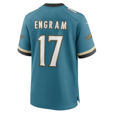 Jersey de fútbol americano Game para hombre NFL Jacksonville Jaguars (Evan Engram)