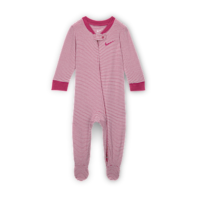 Nike Baby (0-9M) Striped Footed Coverall
