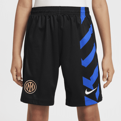 Inter Milan 2024/25 Stadium Home Older Kids' Nike Dri-FIT Football Replica Shorts