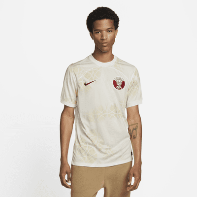 Qatar 2022/23 Stadium Away Men's Nike Dri-FIT Football Shirt. Nike CH