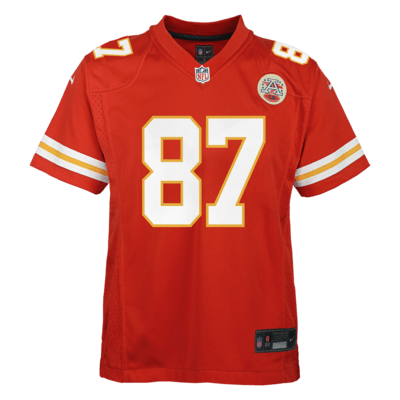 Jersey Nike de la NFL para niños talla grande Travis Kelce Kansas City Chiefs