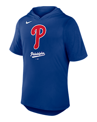 Мужская футболка Philadelphia Phillies Logo Nike Dri-FIT MLB Hooded