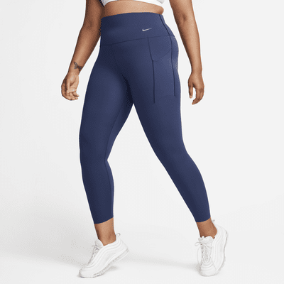 Leggings de 7/8 de tiro alto y sujeción media con bolsillos para mujer Nike Universa