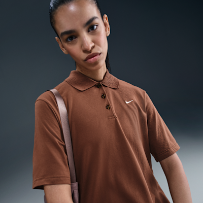 Vestido tipo polo de manga corta para mujer Nike Sportswear Essential