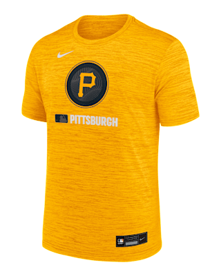 Мужская футболка Pittsburgh Pirates Authentic Collection City Connect Velocity Nike Dri-FIT MLB