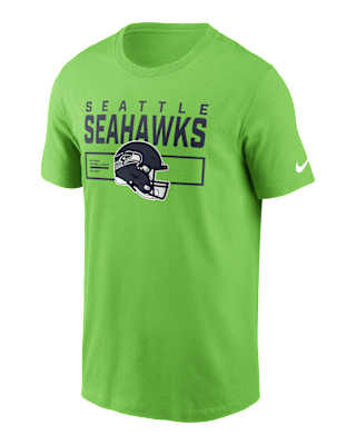 Мужская футболка Seattle Seahawks Helmet Essential Nike NFL