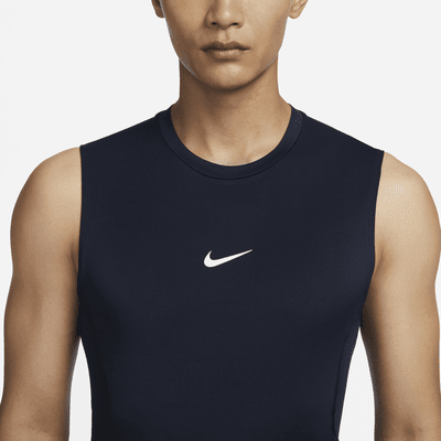 เสื้อฟิตเนสแขนกุดทรงรัดรูปผู้ชาย Dri-FIT Nike Pro