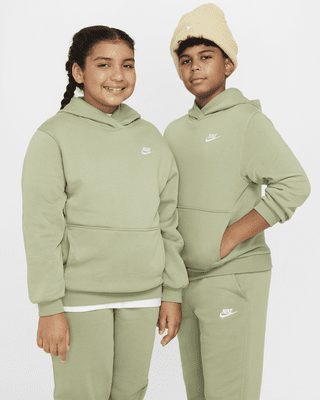 Подростковое худи Nike Sportswear Club Fleece Big Kids' Pullover Hoodie (Extended Size)