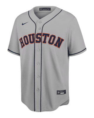 Nike MLB Houston Astros Alvarez Gray Baseball Jersey Mens Size Small N -  beyond exchange