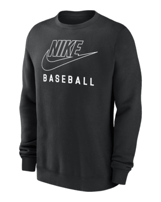 Мужской свитшот Nike Swoosh Club Fleece Baseball Pullover Crew-Neck