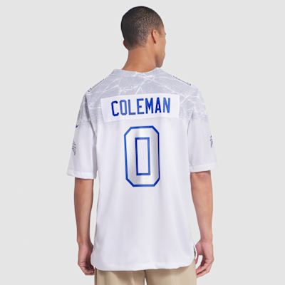 Jersey Nike de la NFL Game para hombre Keon Coleman Buffalo Bills Rivalries Collection