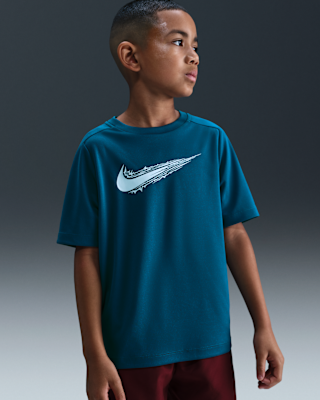 Детские шорты Nike Multi Big Kids' (Boys') Dri-FIT Short-Sleeve Top