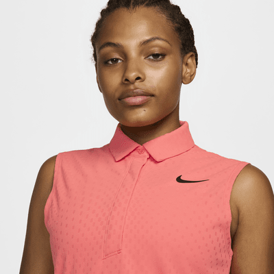 Polo da golf senza maniche Dri-FIT ADV Nike Tour – Donna