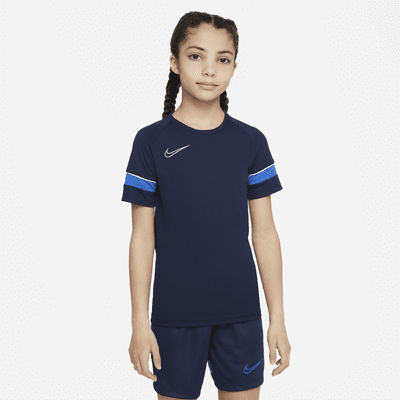 Nike Dri-FIT Academy Older Kids' Short-Sleeve Football Top. Nike MY