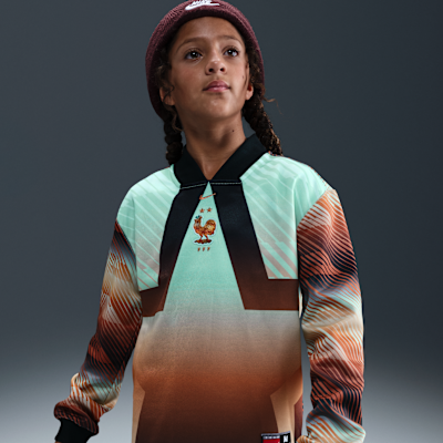 Brankářský fotbalový dres Nike Dri-FIT FFF pro větší děti