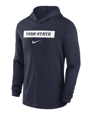 Мужские  Penn State Nittany Lions Sideline Nike Dri-FIT College Long-Sleeve Hooded Top