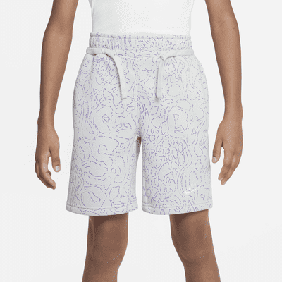 Nike Sportswear Club Fleece Older Kids' (Boys') Printed Shorts