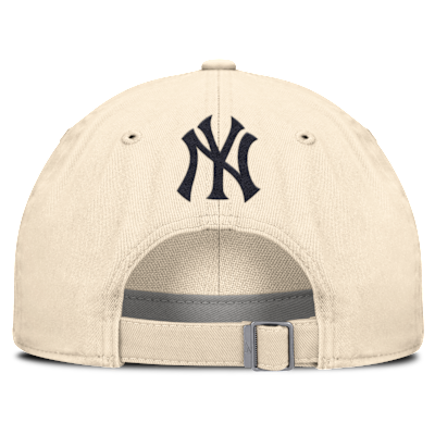 Gorra de algodón orgánico sin estructura para hombre Nike Statement Club New York Yankees