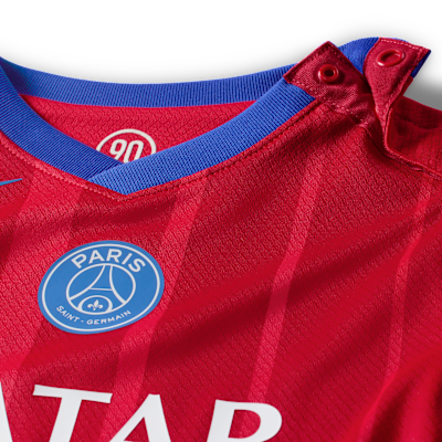Paris Saint-Germain 2025/26 Stadium Third Baby/Toddler Nike Total 90 Football Replica 3-Piece Kit