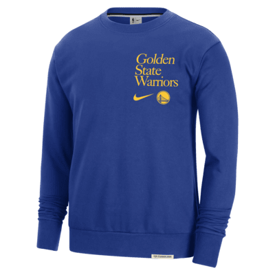 Golden State Warriors Standard Issue Men's Nike Dri-FIT NBA Crew-Neck Sweatshirt