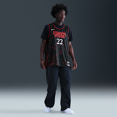 Caitlin Clark Indiana Fever x Stranger Things 2025 Rebel Edition Women’s Nike Dri-FIT WNBA Victory Jersey