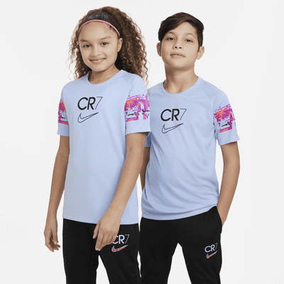 Afstem Produktion uafhængigt CR7 Older Kids' Short-Sleeve Football Top. Nike IE