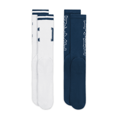 Calcetines acolchados de entrenamiento Nike Everyday Plus (2 pares)