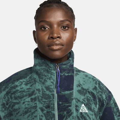 Chamarra estampada de medio cierre para mujer Nike ACG "Wolf Tree"