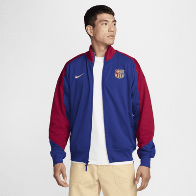 Chamarra Anthem de fútbol Nike Dri-FIT para hombre FC Barcelona Academy Pro Home