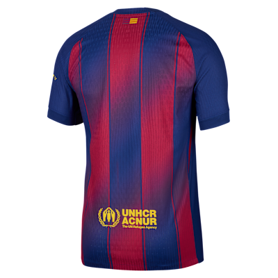 FC Barcelona 2025/26 Match Home Nike Dri-FIT ADV Authentic-fodboldtrøje til mænd